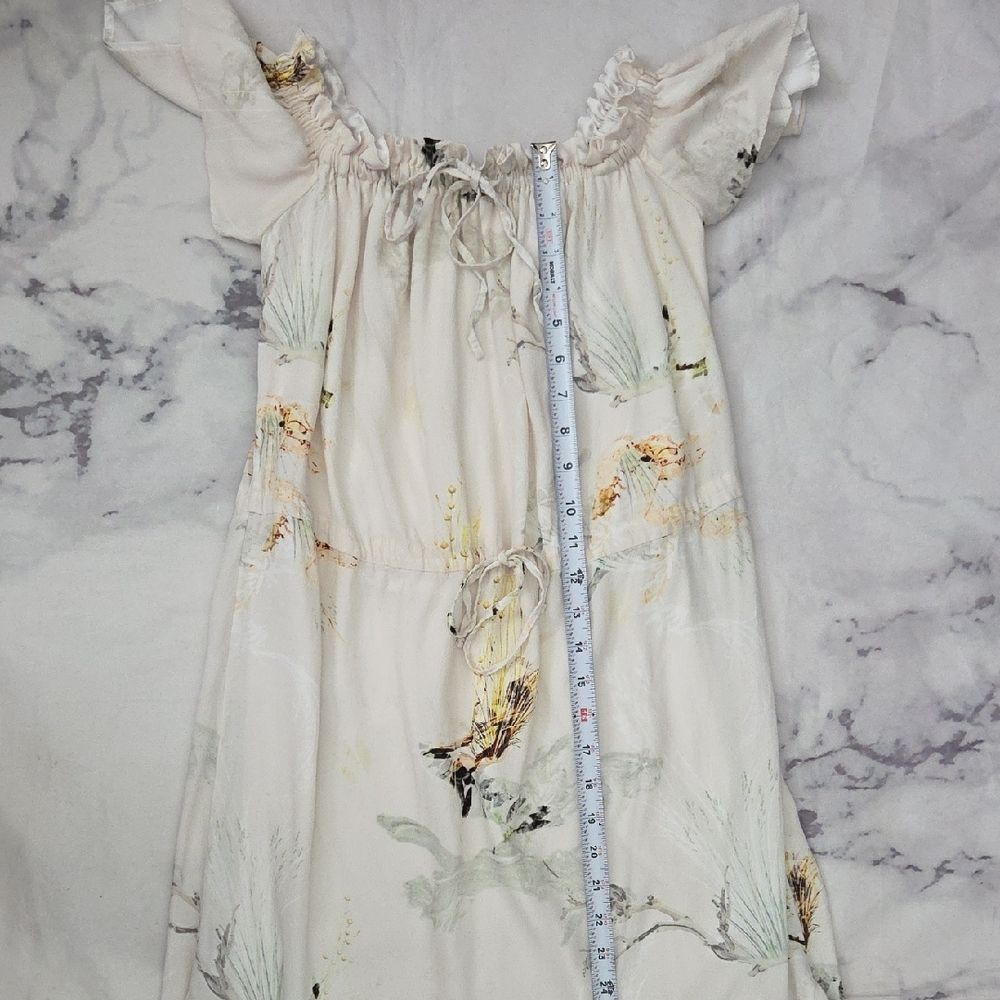 Tribe Kelley Dawn Beach Camo Print Off-Shoulder Dress — image 4 of 8